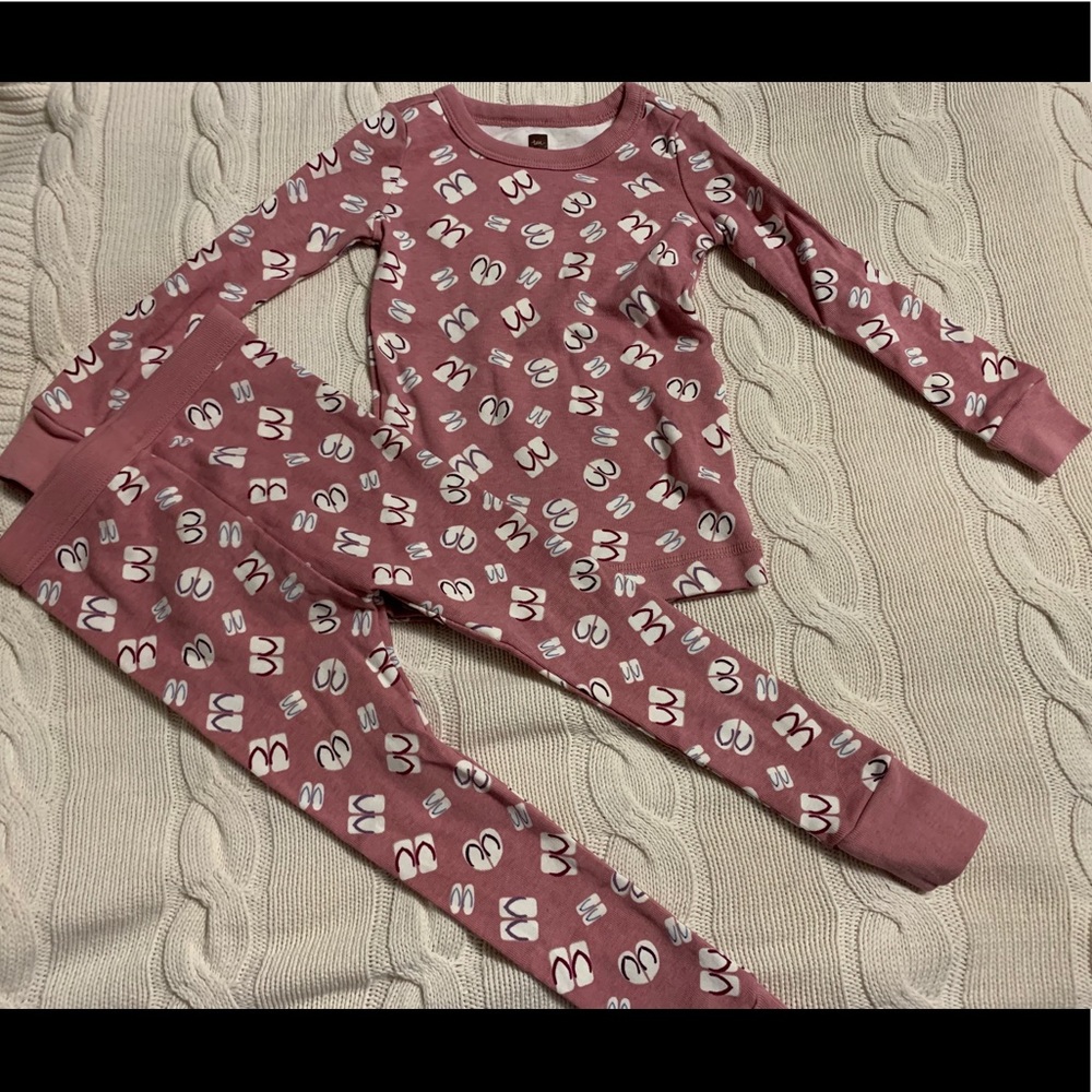 tea collection Fitted Flip-flop Print Pajamas 3